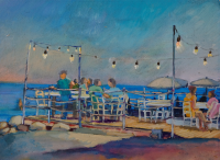 Peter Gulian Painting Island